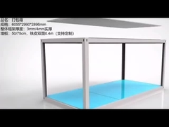 Водостойкие модульные складывающиеся дома для караванов