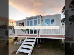 Сборный складной дом 20 футов/40 футов с электрической системой CE/UL