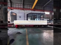 Космический дом-капсула 11,5 м с солнечными панелями и светодиодным освещением