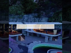 Космическая капсула дом 8 тонн с электрическим занавесом без фундамента