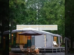 Стальной космический капсульный дом на 8 тонн с солнечными панелями и светодиодным освещением