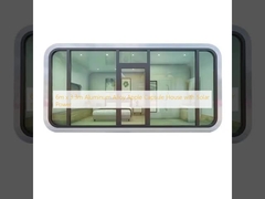 6м х 3,3м Алюминиевый Аллой Яблочный Капсульный Дом с Солнечной Энергией