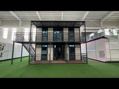 Двухслойный 20-футовый контейнерный дом