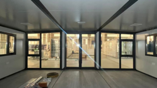 Складной 20-футовый контейнер для дома, простая установка