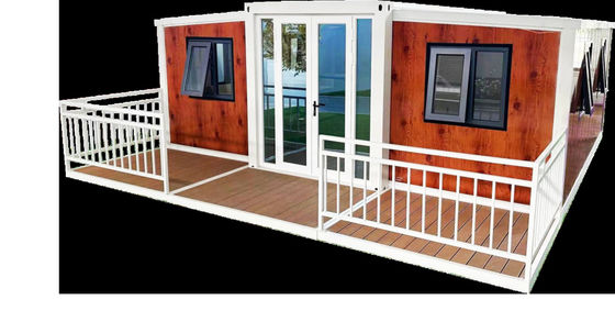 Купить Жилые помещения для нескольких человек, размещенные в 40 футов, смонтированные жилые дома с металлической гофрированной крышей online manufacture