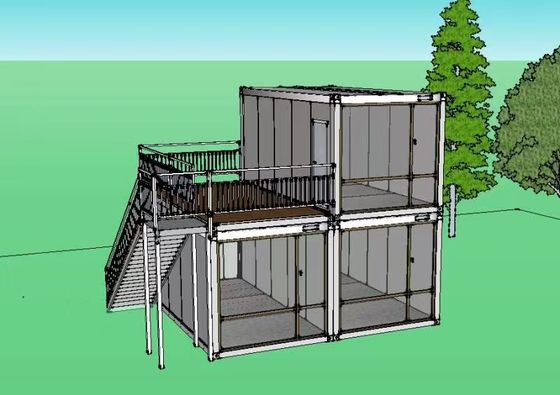 Купить Промышленные складываемые складываемые модульные дома Контейнер с ванной online manufacture
