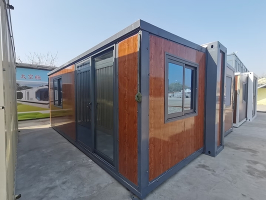 Купить Customizable Expandable Prefab Homes with 18.5 Square Meter Size and 2 KN/m2 Loading Capacity in Steel Construction online manufacture