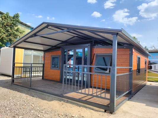 Купить 40ft Expandable Container Home with 2200mm Fold Size 5900x6300x2480mm Extended Size and Accessories Included online manufacture