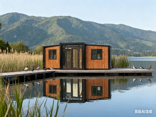 Купить Foldable 20ft Container Featuring Bathroom Wet-Dry Separation and Thermal-break Aluminum Window for Space Utilization Производство в сети