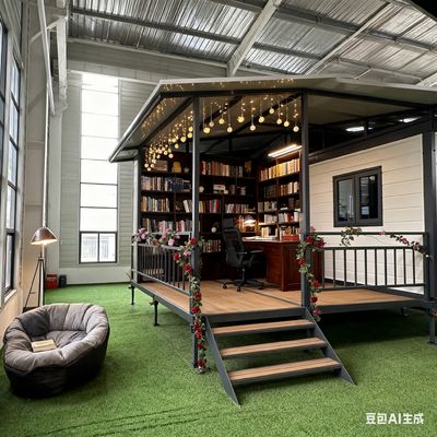 Купить Temporary Housing Solution Collapsible 20ft Container House with Canopy online manufacture