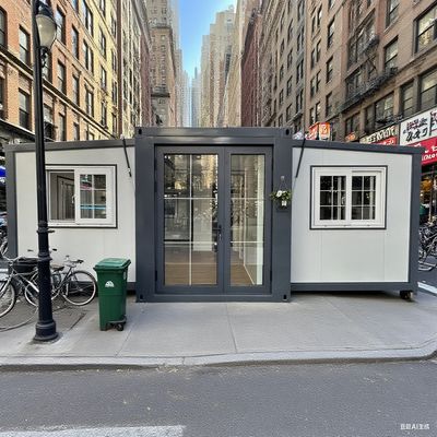 Купить Spacious Foldable 20ft Container with 37 Square Meters Floor Area and 50-75 Mm EPS Sanwich Panel Производство в сети