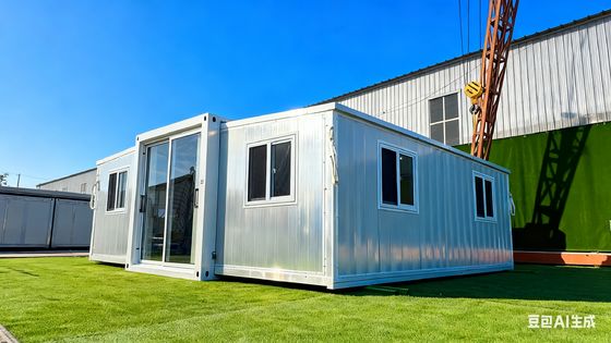 Купить Foldable 20ft Container with 80*100*2.5mm Square Tube Bottom Side Beam and L5900*W2220*H2480mm Folded Size Производство в сети