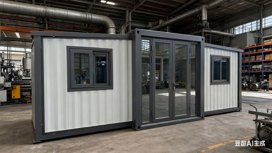 Купить Customizable Luxury Foldable 20ft Container with 2.0mm Top Beam and 0.60KN/M² Wind Resistance Производство в сети