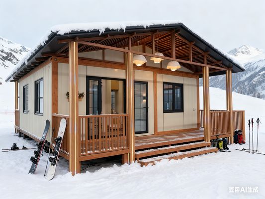 Купить Expandable Container House with Gable Roof 5.5 Tons Net Weight and L5700*W6660*H2650mm Size Prefabricated Tiny Home Производство в сети