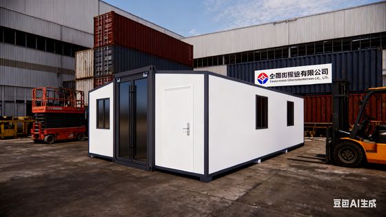 Купить 3.75 Tons 56 Square Meters Prefab Folding House with More Than 30 Years Lifespan and Foldable Container House Design Производство в сети