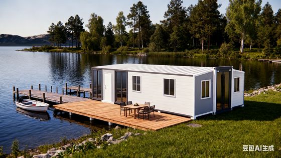 Купить Sealed Edges Prefab Folding House for Home/Office Easy and Fast Installation Waterproof Paint Hotel/Resort/Movable House Производство в сети