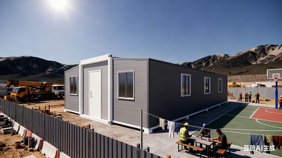 Купить 40ft Expandable Container Home with 72 Square Meters Floor Area Wind Resistance 4.18 KN/M² and Folded Size L11800*W2200*H2480 Производство в сети