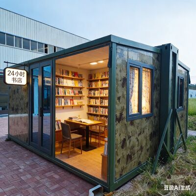 Купить Prefab Folding House with 27.5 Square Meters Floor Area, Grade 8 Earthquake Resistance, and Fully Galvanized Side Frame Производство в сети