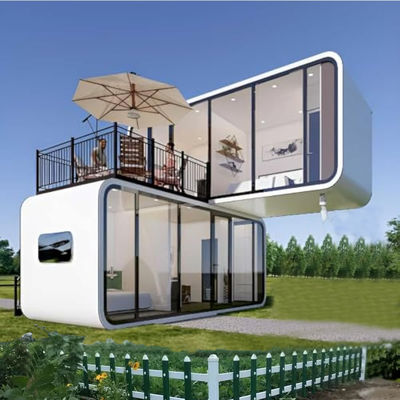 6м Apple Capsule House Cabin Container Оцинкованная стальная конструкция