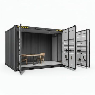 40ft конвертированные контейнеры для перевозки плоский пакет временное жилье дом