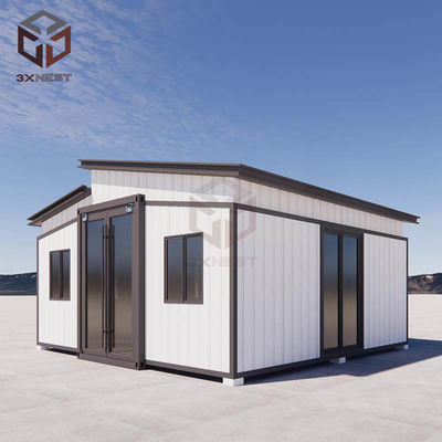 Расширяемый складной 20ft контейнерный дом для пост-катастрофического строительства