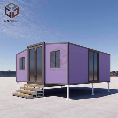 Внешний сборный складный контейнерный дом для временного жилья 20FT
