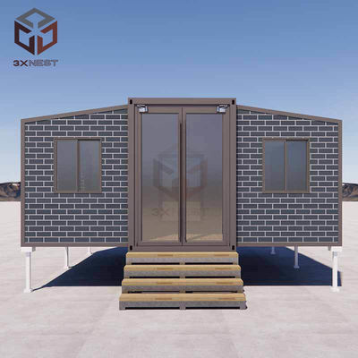 EPS/PU/Rock Wool Sandwich Panel 20FT Предварительно построенные дома для временного или постоянного жилья