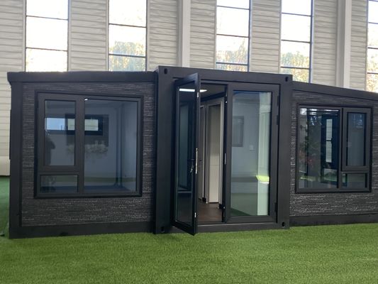 Противодействие ветру складной 20ft контейнер 37sqm площадь пола предназначен для областей с сильным ветром предварительно смонтированные компоненты