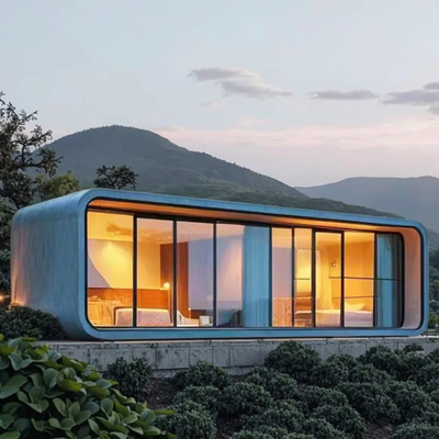 Раздвижная складная яблочная кабина 6м x 3.3м x 3м из алюминиевого сплава