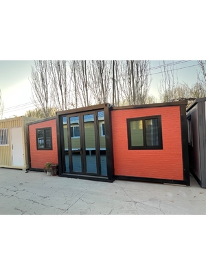 50mm Floor Thickness Prefab Folding House with PVC Sliding Window Дом с сдвигающимся окном