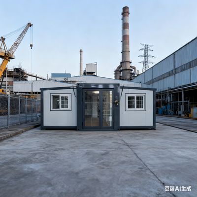 Складной 20ft контейнер с 50-75 мм EPS сэндвич панель 37 квадратных метров площадь пола и легкая быстрая установка