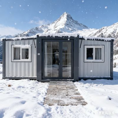 Современный складной 20-футовый контейнер с сейсмостойкостью 8-го уровня. Плоский светильник Bull 30*30 и вместимость 1172 кубических фута.