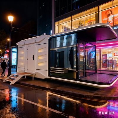 3460 Ширина Космическая капсула Дом с 7 тоннами чистой массы и 29,6 квадратных метров площади пола