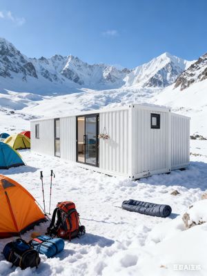 40ft расширяемый контейнер Дом с годовой гарантией T50 мм EPS крыша и L11800 * W6220 * H2480 мм расширенный размер