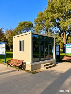 Складной дом в плоской упаковке со стальным дверным замком, постоянная нагрузка на землю 2,0 кН/м2, внутренние размеры 5630*2230*2515 мм, ветроустойчивость 0,5 кН/㎡