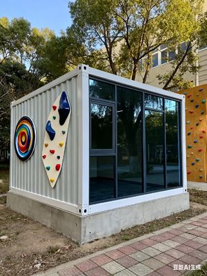 Flat Pack Folding House с сейсмическими характеристиками уровня 8 0.043W/m.K. Теплоизоляция и 2.0KN/m2 живая нагрузка на землю