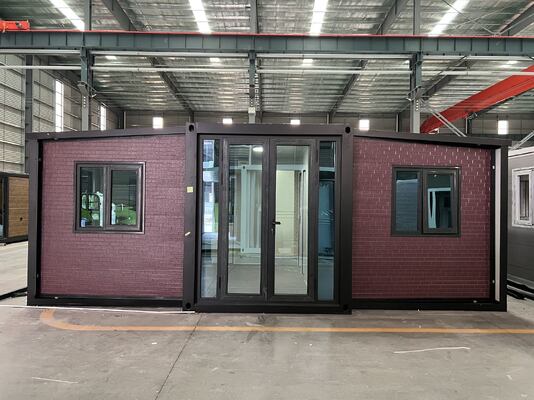 Штабелируемый складной 20-футовый контейнер со сроком службы более 30 лет и тепло-звукоизоляцией для сборных крошечных домов