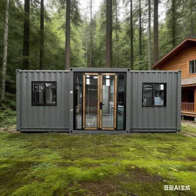 Полностью оцинкованный складной 20-футовый контейнер с теплоизоляцией, звукоизоляцией и сейсмостойкостью 8 баллов для гибких жилых пространств
