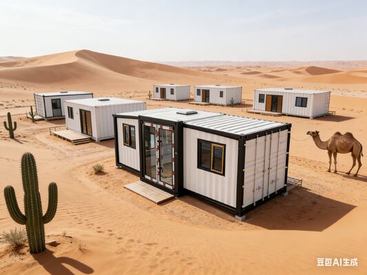 Полностью оцинкованный складной 20 футовый контейнер с 75 мм EPS сэндвич панелей и настраиваемой дома расположения